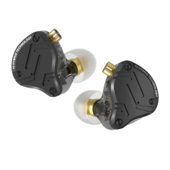 Навушники провідні KZ Audio ZS10 PRO X BLACK NO MIC - вид 3 мініатюра