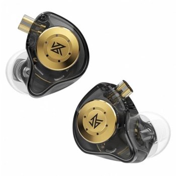 Навушники провідні KZ Audio EDX PRO BLACK MIC - вид 1 мініатюра