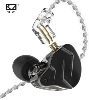 Навушники провідні KZ Audio ZSN PRO X BLACK MIC - вид 1 мініатюра