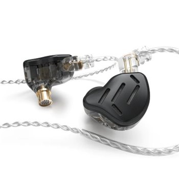 Навушники провідні KZ Audio ZAX BLACK NO MIC - вид 3 мініатюра