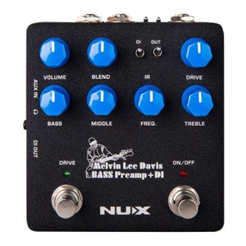 Предусилитель басовый NUX MLD Bass Preamp + DI Pedal (NBP-5) - вид 1 миниатюра