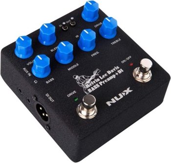 Предусилитель басовый NUX MLD Bass Preamp + DI Pedal (NBP-5) - вид 1 миниатюра