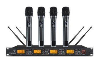 Беспроводная микрофонная система Emiter-S TA-7804 с ручными микрофонами - вид 1 миниатюра