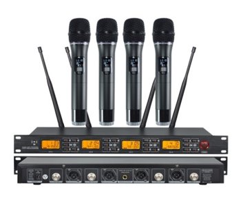 Беспроводная микрофонная система Emiter-S TA-7804 с ручными микрофонами - вид 1 миниатюра