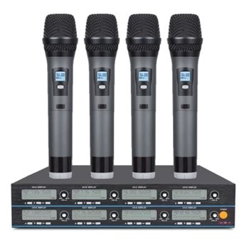 Беспроводная микрофонная система Emiter-S TA-708 с ручными микрофонами - вид 1 миниатюра