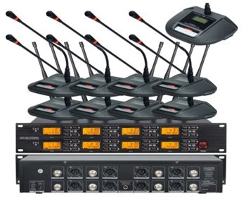 Бездротова конференційна мікрофонна система Emiter-S TA-703C - вид 1 мініатюра