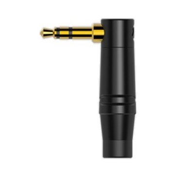 Разъем Roxtone RMJ3RPX-BG Jack 3,5 (stereo) угловой - вид 1 миниатюра