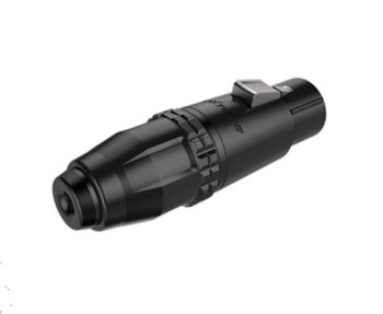 Разъем Roxtone RX3FWP-BG XLR female (мама) водозащитный - вид 1 миниатюра