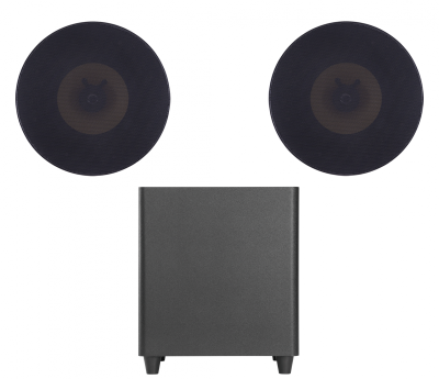 Акустический комплект SKY SOUND SUBT-10B/FLC-6 (2*40Вт) BLACK - вид 1 миниатюра