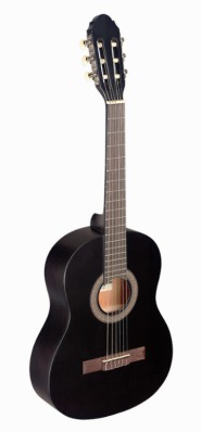 Класична гітара Stagg C430 M BLK - вид 1 мініатюра