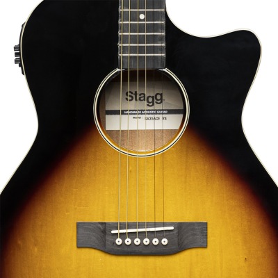 Электроакустическая гитара Stagg SA35 ACE-VS - вид 7 миниатюра