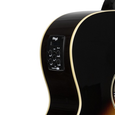 Электроакустическая гитара Stagg SA35 ACE-VS - вид 11 миниатюра