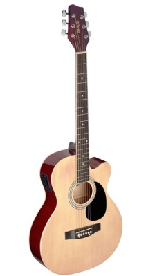 Электроакустическая гитара Stagg SA20ACE NAT - вид 1 миниатюра