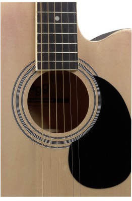 Электроакустическая гитара Stagg SA20ACE NAT - вид 3 миниатюра