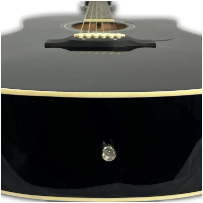 Электроакустическая гитара Stagg SA20DCE BLK - вид 1 миниатюра