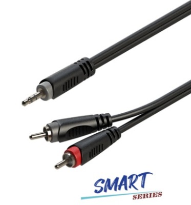 Готовий кабель Roxtone SAYC150L3, 2х1x0.14 кв. мм, вн. діаметр 4x8 мм, 3 м - вид 1 мініатюра