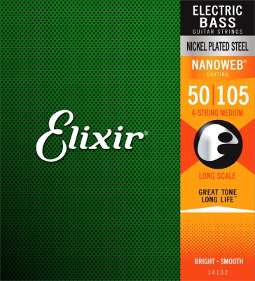 Набор струн для электрогитары Elixir 14102 4S M