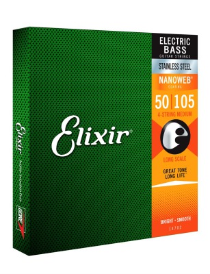 Набір струн Elixir 14702 4S M SS - вид 1 мініатюра