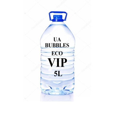 Рідина для мильних бульбашок UA BUBBLES ECO VIP EXCLUSIVE 5L - вид 1 мініатюра