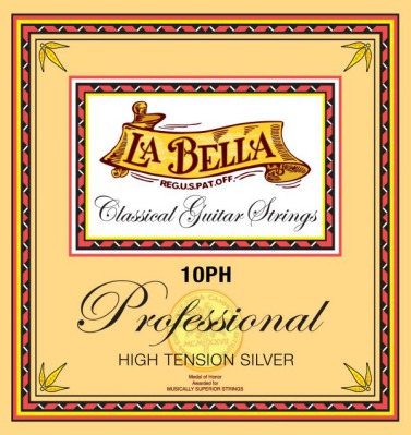 Струни для класичної гітари La Bella 10PH - вид 1 мініатюра