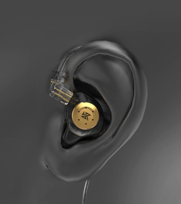 Навушники провідні KZ Audio EDX PRO CRYSTAL MIC - вид 4 мініатюра