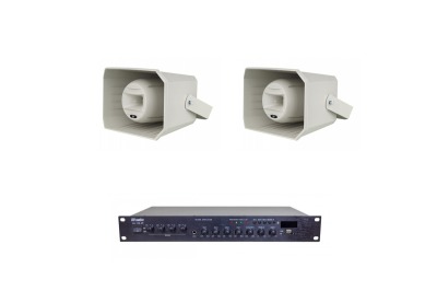 Комплект звука DV audio LA1202MH50 для зоны оповещения до 1200 м.кв - вид 1 миниатюра
