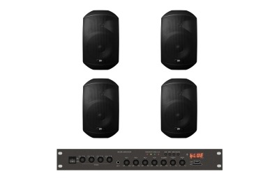 Комплект звуку DV audio LA804MS5B для приміщення до 80м.