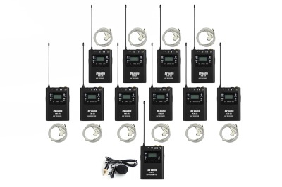 Бездротова система тур-гід DV audio KM-2T10R комплект - вид 1 мініатюра