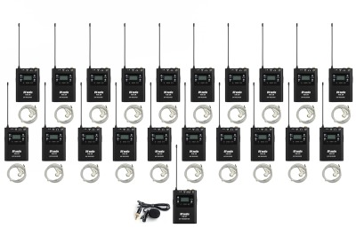 Бездротова система тур-гід DV audio KM-2T20R комплект - вид 1 мініатюра