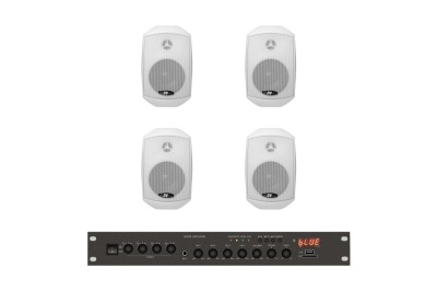 Комплект звуку DV audio LA804MS4W для приміщення до 80м.кв.