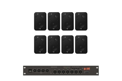 Комплект звуку DV audio LA808CON1B для приміщення до 160м.кв.