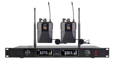 Бездротова мікрофонна система Emiter-S TA-U38H з наголовними мікрофонами - вид 1 мініатюра