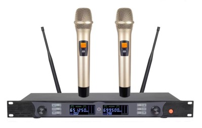 Бездротова мікрофонна система Emiter-S TA-U19 із ручними мікрофонами
