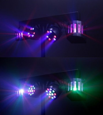 Комплект New Light PL-31C LED PAR + MINI LED DERBY LIGHT - вид 1 миниатюра
