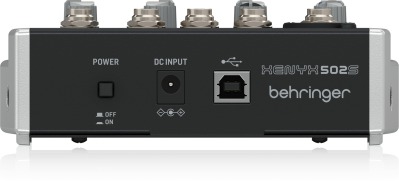 Микшер BEHRINGER XENYX 502S - вид 6 миниатюра