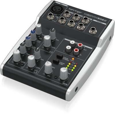 Микшер BEHRINGER XENYX 502S - вид 8 миниатюра