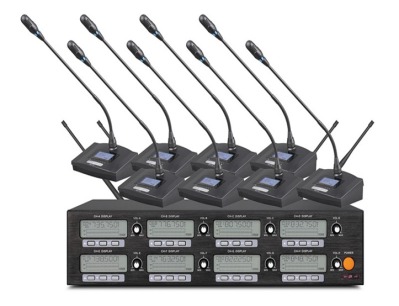 Беспроводная конференционная микрофонная система Emiter-S TA-709C - вид 1 миниатюра