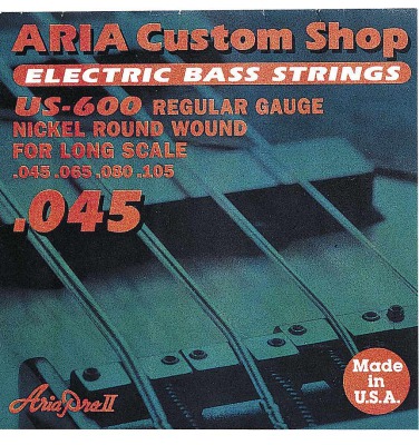 Струны для электро бас-гитары Aria US-600 - вид 1 миниатюра