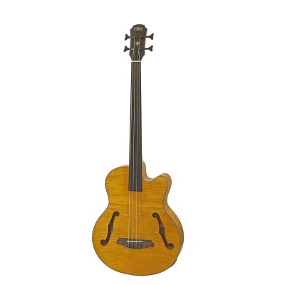 Электроакустическая бас гитара Aria FEB-F2M/FL STBR - вид 1 миниатюра