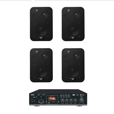 Комплект звука DV audio MA404CON1B для помещения до 80м.кв