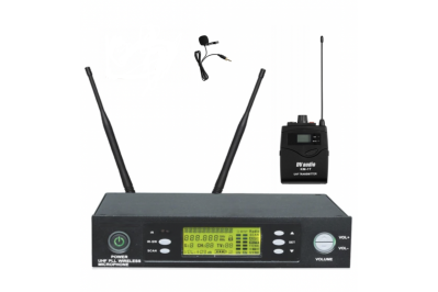 Радіосистема DV audio WMS-11T з поясним передавачем та петличним мiкрофоном - вид 1 мініатюра