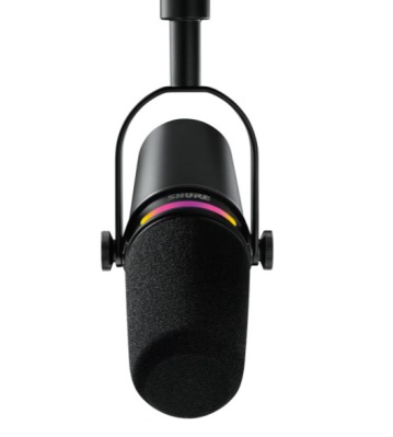 Микрофон для подкастов SHURE MV7+-K - вид 2 миниатюра