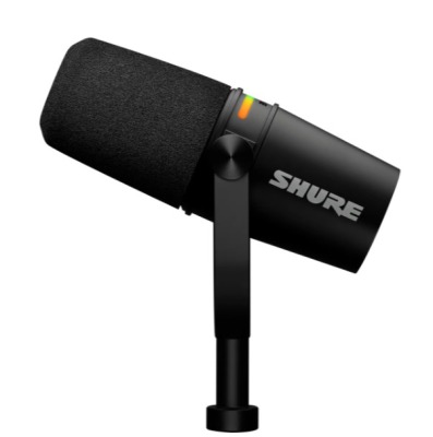 Микрофон для подкастов SHURE MV7+-K - вид 6 миниатюра