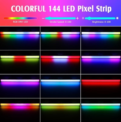 Світлодіодна панель New Light PL-32KS LED Wall Strobe Bar 144 - вид 1 мініатюра