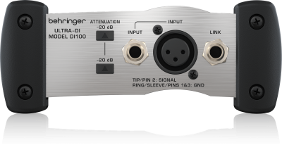 DI-бокс BEHRINGER DI100 - вид 2 миниатюра