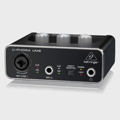 Комплект для записи BEHRINGER U-PHORIA STUDIO - вид 4 миниатюра