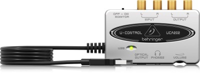 Звуковая карта BEHRINGER UCA202 - вид 1 миниатюра