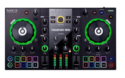 DJ-контроллер Takstar MX3 Mixer Webcast - вид 1 миниатюра