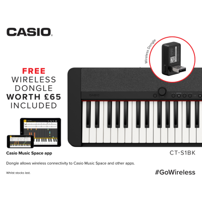 Цифровое пианино Casio CT-S1 BK - вид 9 миниатюра