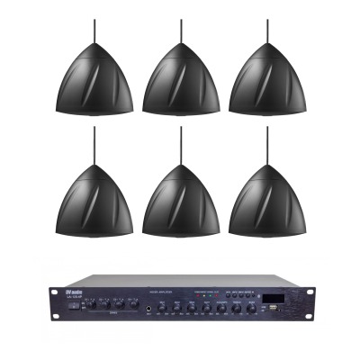 Комплект звука DV audio LA1206PS5B для помещения до 160 м.кв - вид 1 миниатюра